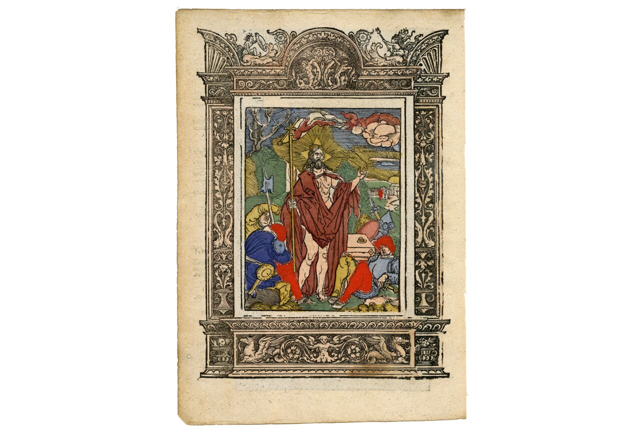 書 Augsburg Impressionen Woodcuts Life and Passion of Christ : Medieval Text Manuscripts